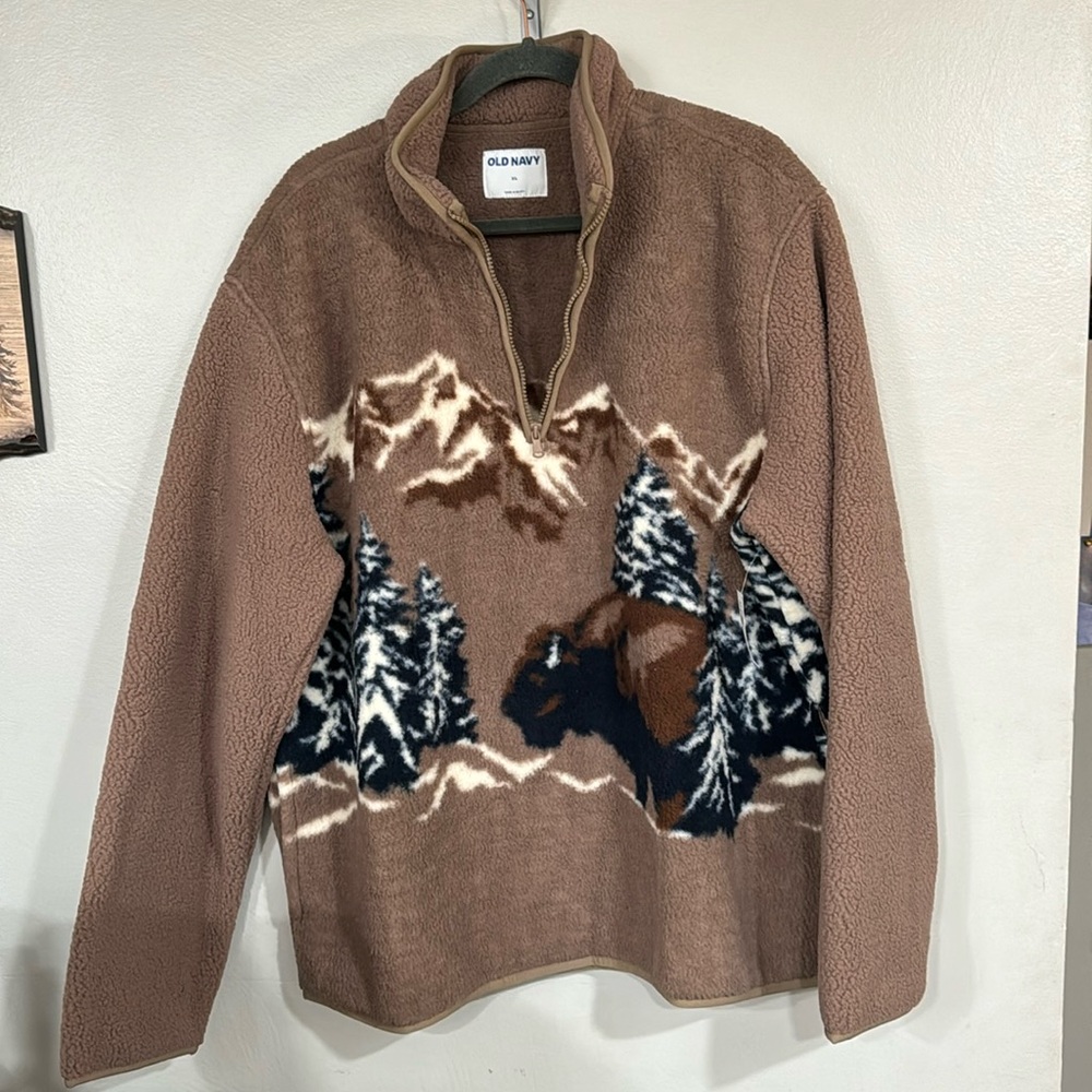 Old navy men’s Buffalo Sherpa size XL
